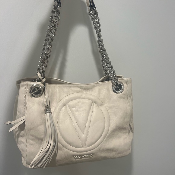 Valentino Verra Signature Bag - cream and silver - Picture 6 of 9